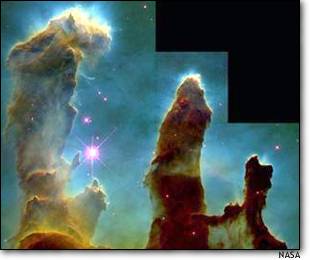 Ein Original Hubble-Bild