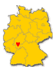 Reichelsheim / Odenwald  (Koordinaten: 49-43-00" Nord / 08-50-00" Ost) im sdl. Hessen gelegen